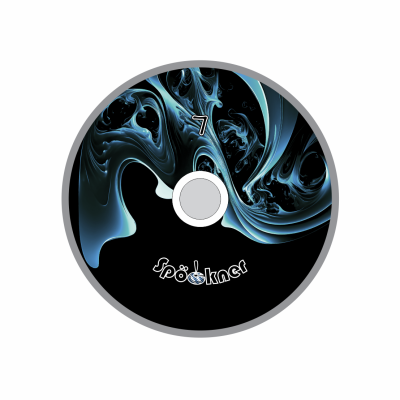 Spöckner "Fantasie / türkis schwarz" Eisstock